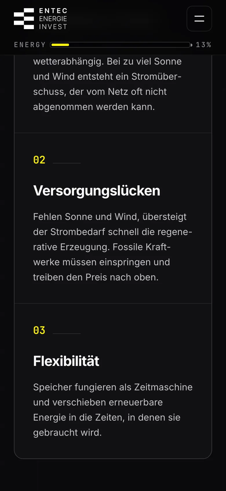Leistungen mobil auf den Punkt gebracht