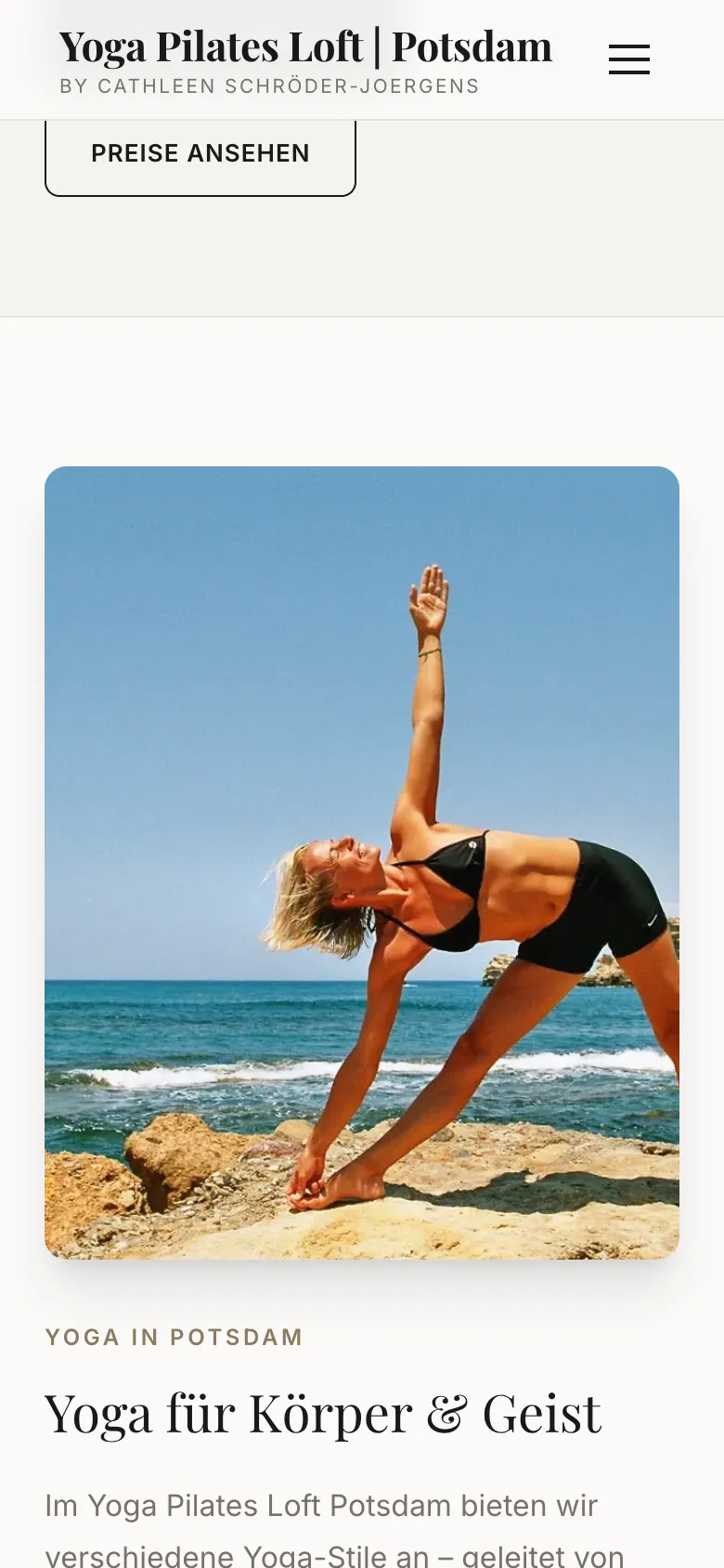 Yoga-Stile mobil erklärt — von Poweryoga bis Vinyasa